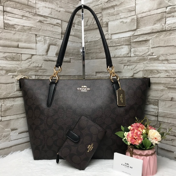 Coach Handbags - 👜COACH SET🌺AVA TOTE&WALLET
